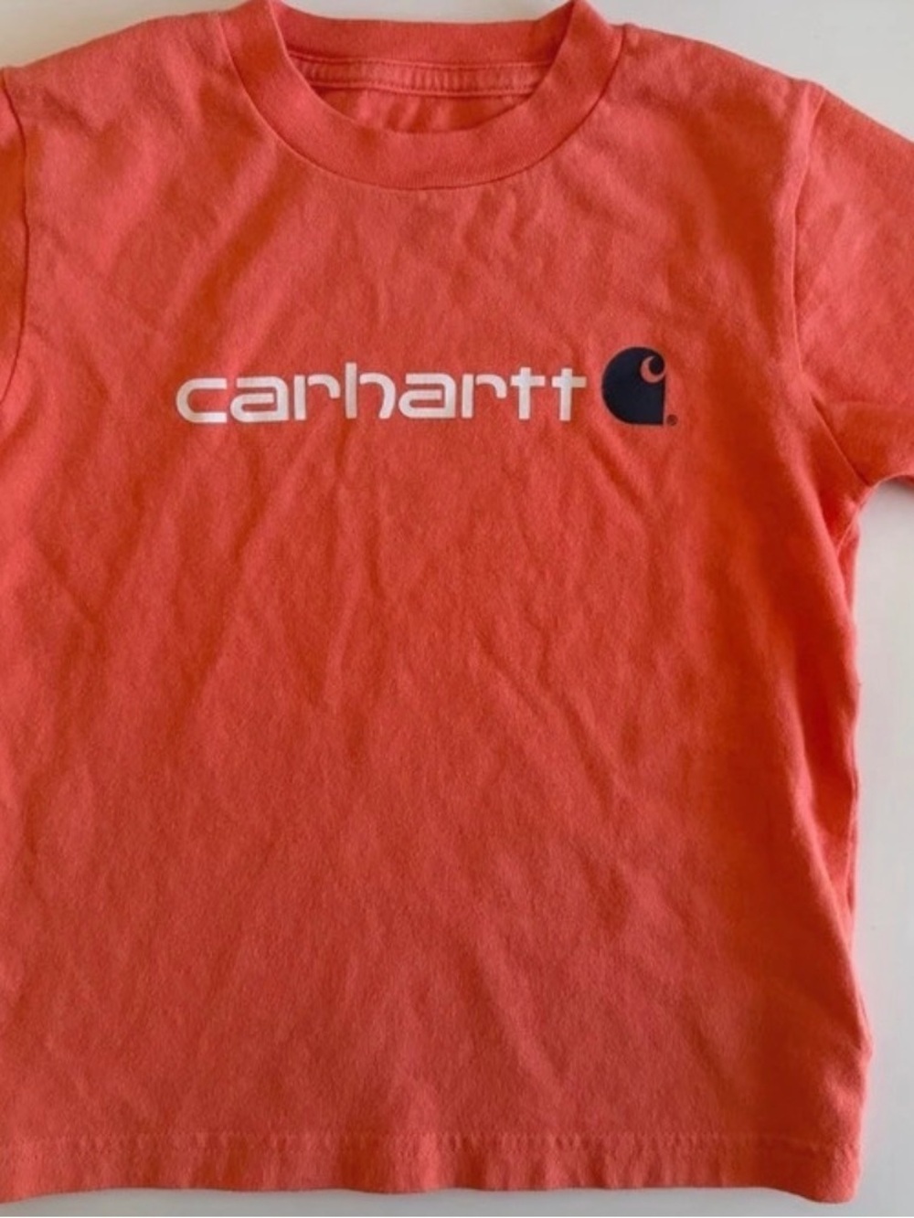 Carhartt Kids 3T Coral Tee with Logo